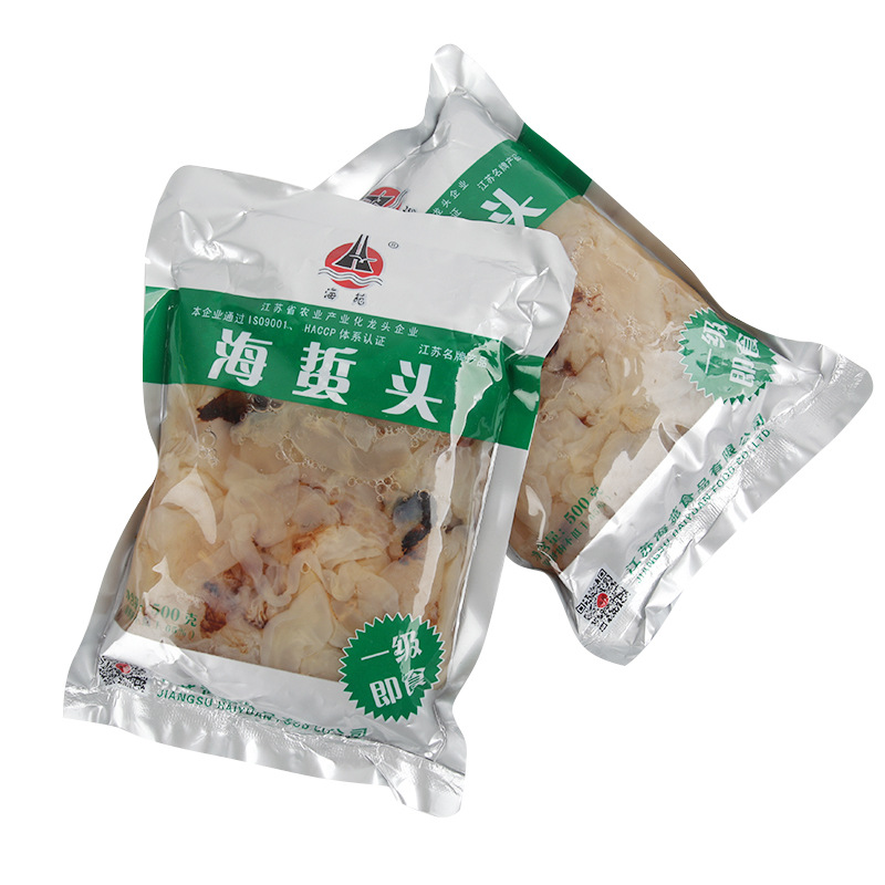 批发餐饮生鲜水产海鲜水产品袋装即食海蜇头凉菜海蜇凉拌菜海产品
